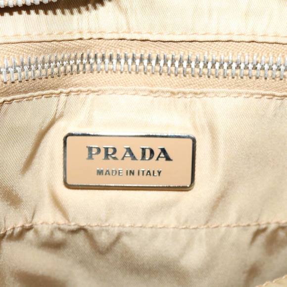 PRADA Tote Bag Nylon Brown Auth 69656 - Picture 10 of 16